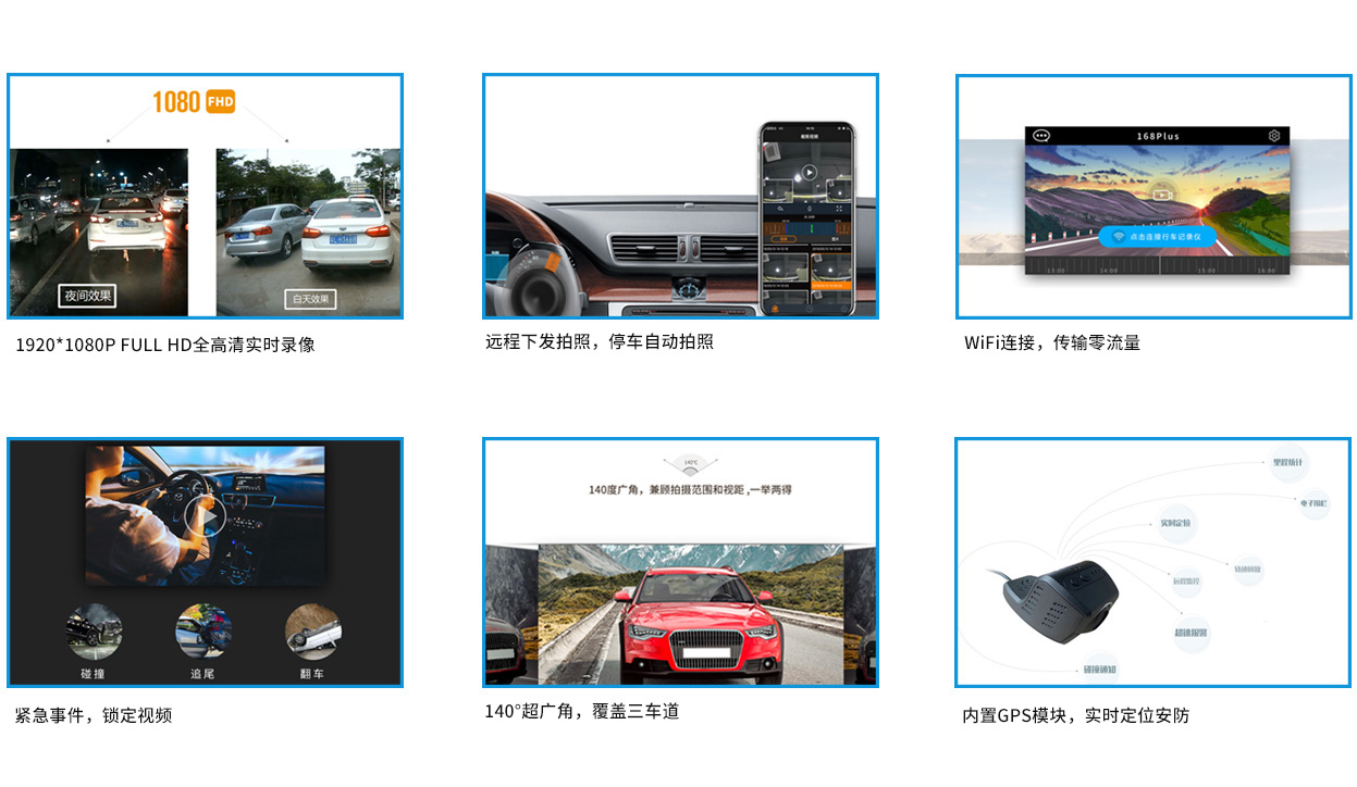 車載定位行車記錄儀GH05
